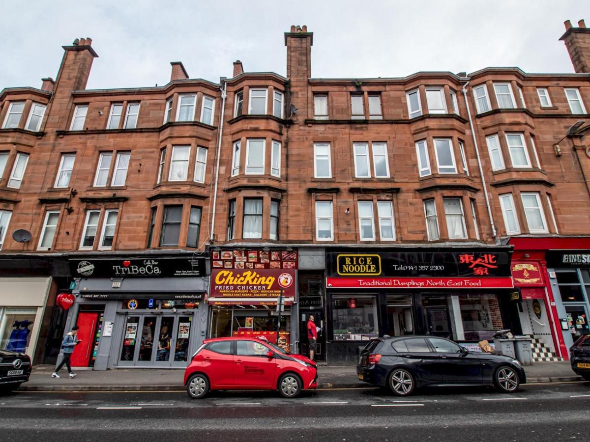 Modern 1Br Apartment In Heart Of West End Glasgow Eksteriør billede